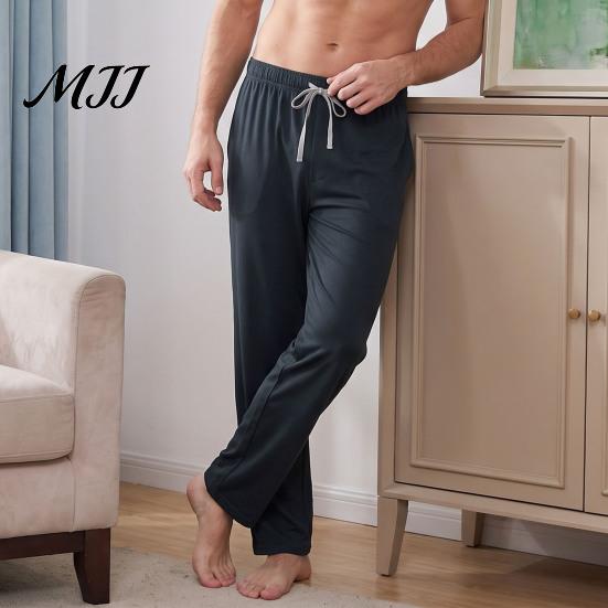Straight Fit Sweatpants for Home Men Loose Sweatpants, Leg Joggers, Drawstring Waist Athletic Comfortable Lounge Pants Trousers Gym Workout,