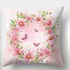 Easter Bunny And Egg Print Pillowcases Cushion Cover For Sofa And Bed Pillowcase For Home And Bedroom Decoration