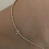 Less Is More Silver Beads Necklace