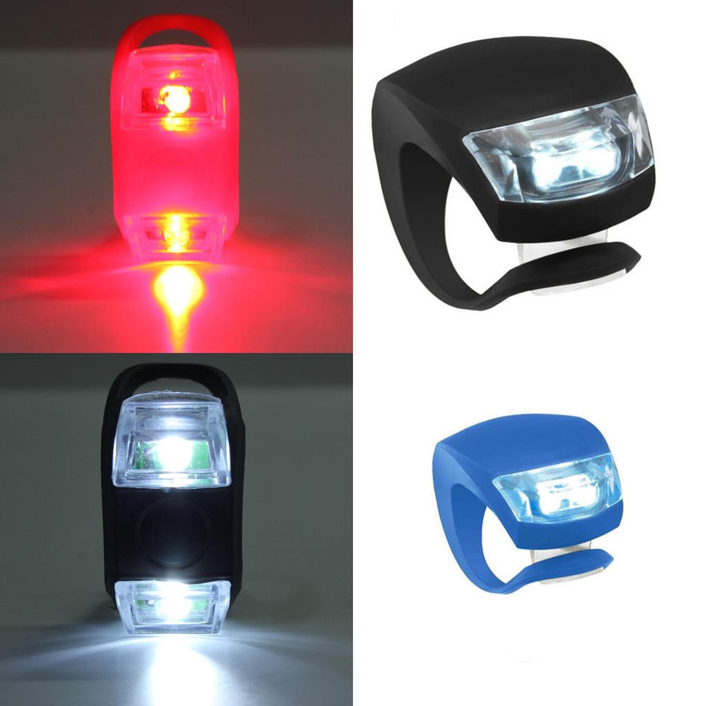 Bicycle Led Taillight Frog Light Waterproof Rechargeable Safety Warning For Mountain Cycling