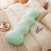 Adults Pea Pods Body Pillow Ice Silk Full Body Support Sleeping Pillow Ergonomic Soft Washable Cover Long Pillow for Side Sleepers