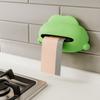 Plastic Garbage Bag Storage Box Wall Mounted Storage Holder Cleaning Bag Sorting Box  Bathroom