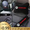 Para VOLKSWAGEN VW Conjunto Almofadas de Pescoço para Banco de Carro e Capa de Cinto de Segurança Almofada de Conforto para Descanso em Viagem para Volkswagen VW GOLF Polo Tiguan JETTA