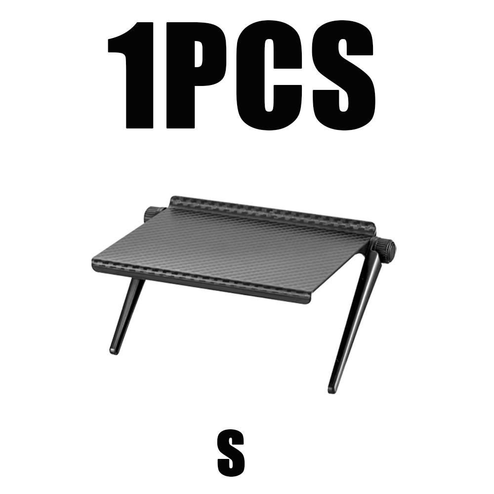 

1-3Pcs Tv Computer Screen Top Shelf Organizer Bracket Adjustable Home Top Storage Rack Media Box Router Shelf Rack Storage Table
