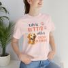 Life Is Better With A Golden Retriever Pet Owner Dog Lover Paw Print TShirt