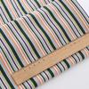 Combed Pure Cotton Color Striped Threaded Pit Stripe Elastic Knitted Jersey Fabric Gradient Stripe Summer T-shirt Vest Fabric