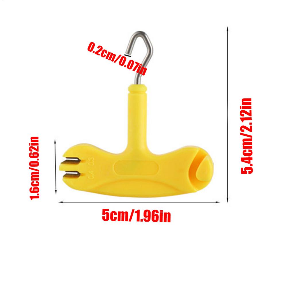 

Fishing Knot Puller Fishing Knot Tightener Tool Multi-functional Fish Tackles For Boyfriend Husband Neighbor Father Son жовтий