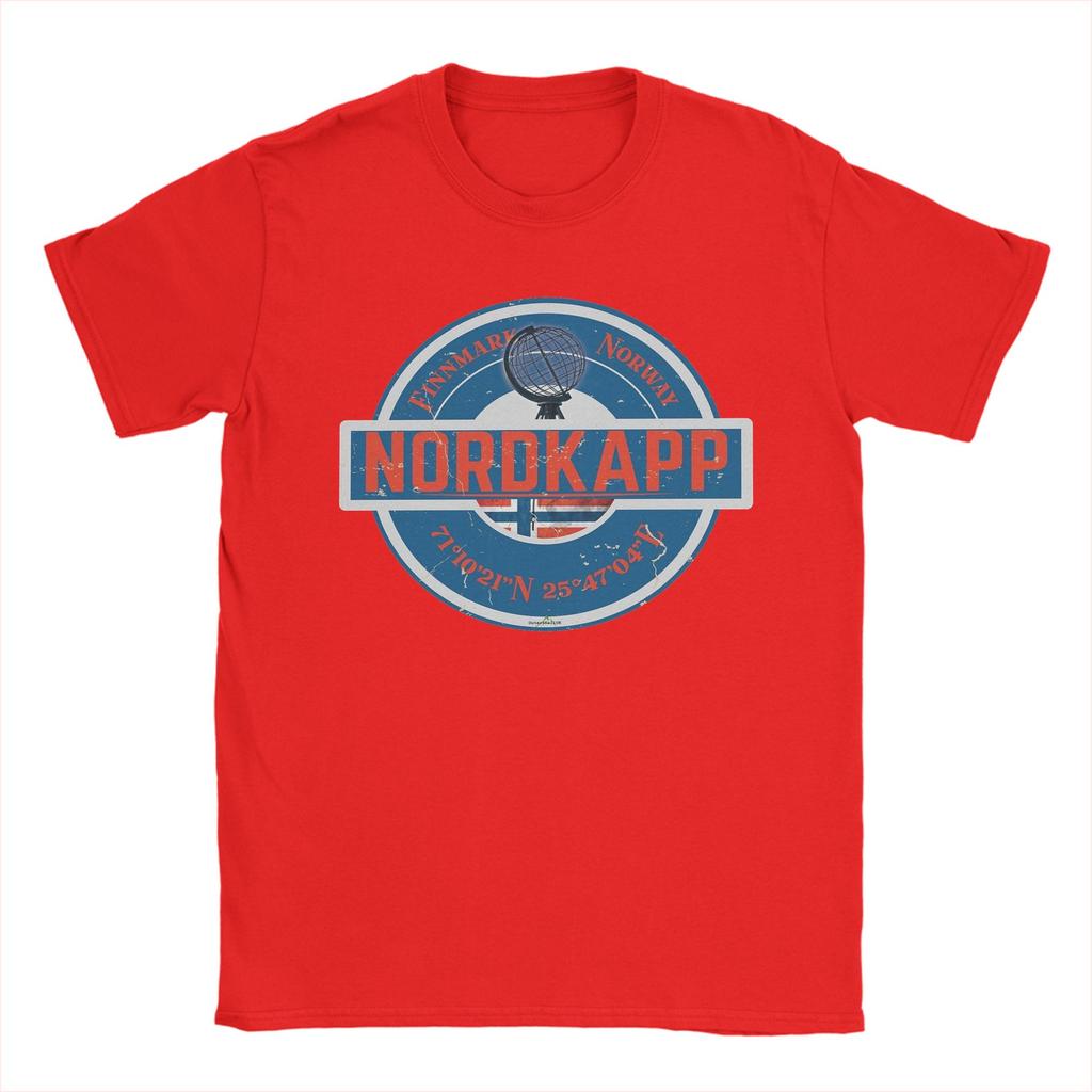 Nordkapp North Cape Norway Pure Cotton T Shirt For Unisex Beach Vintage TShirts ONeck Hip Hop Tee Shirt Oversize Casual Tops