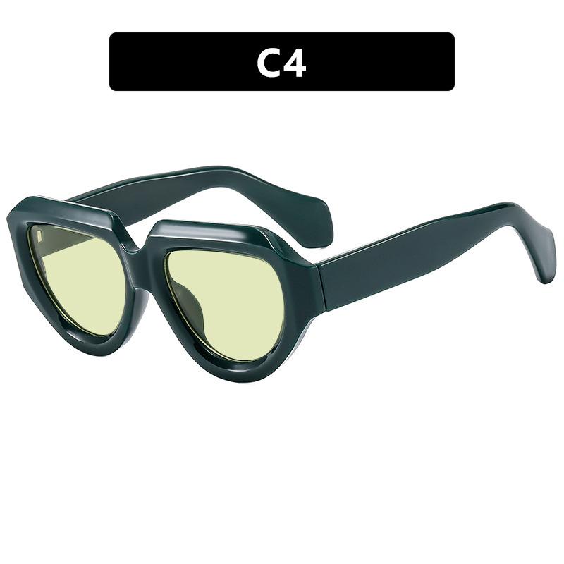 Vintage Punk Sunglasses Women Personality Irregular Eyewear Women Simple Retro Sun Glasses Female Lentes  Hombre