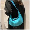 Oxford Cloth Crescent Bag for Women Lightweight Casual Shoulder Crossbody Handbag