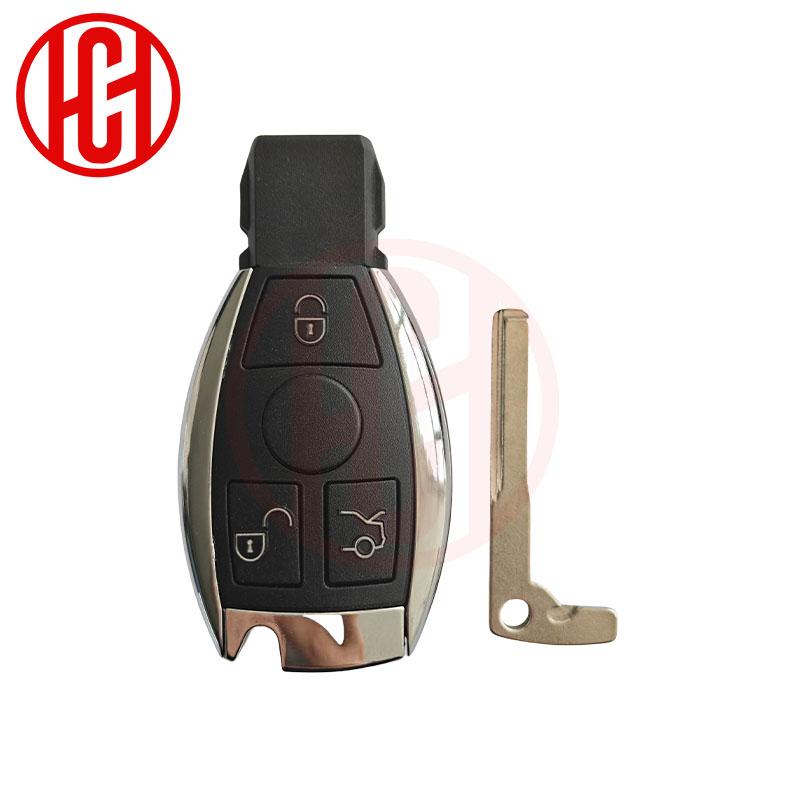 Key Shell Case for Mercedes Benz A B C E G W Class W203 W204 W205 W212 W221 Auto Replacement Key Car Key Fob Case Cover