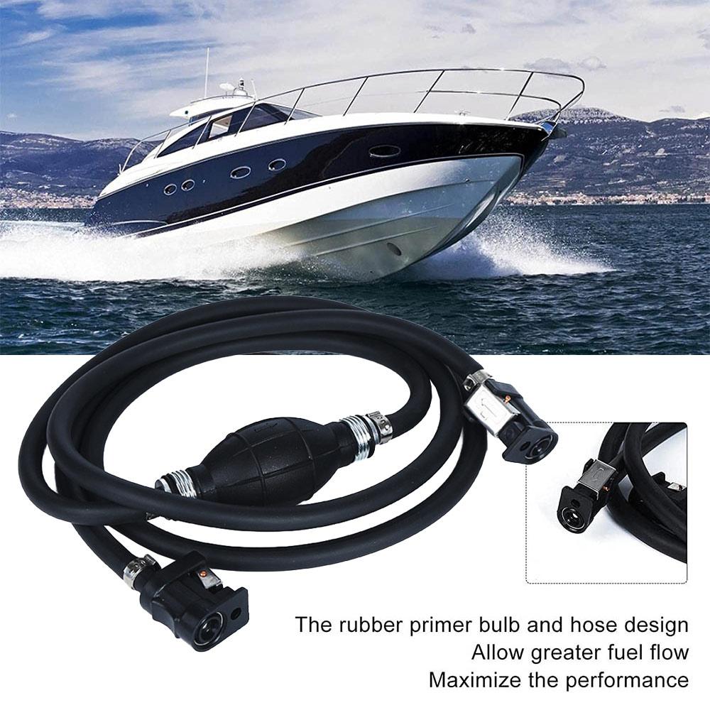 Pentru linia de combustibil pentru motorul exterior Yamaha cu bec de amorsare și conector pentru motor 2m / 8mm