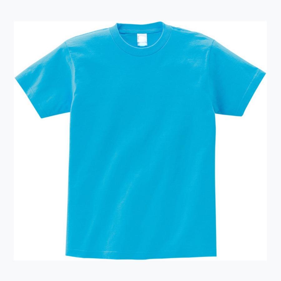 Short Sleeve Pure Cotton Kids Base Top Round Neck Cultural T Shirts Summer Casual Children's T-shirt