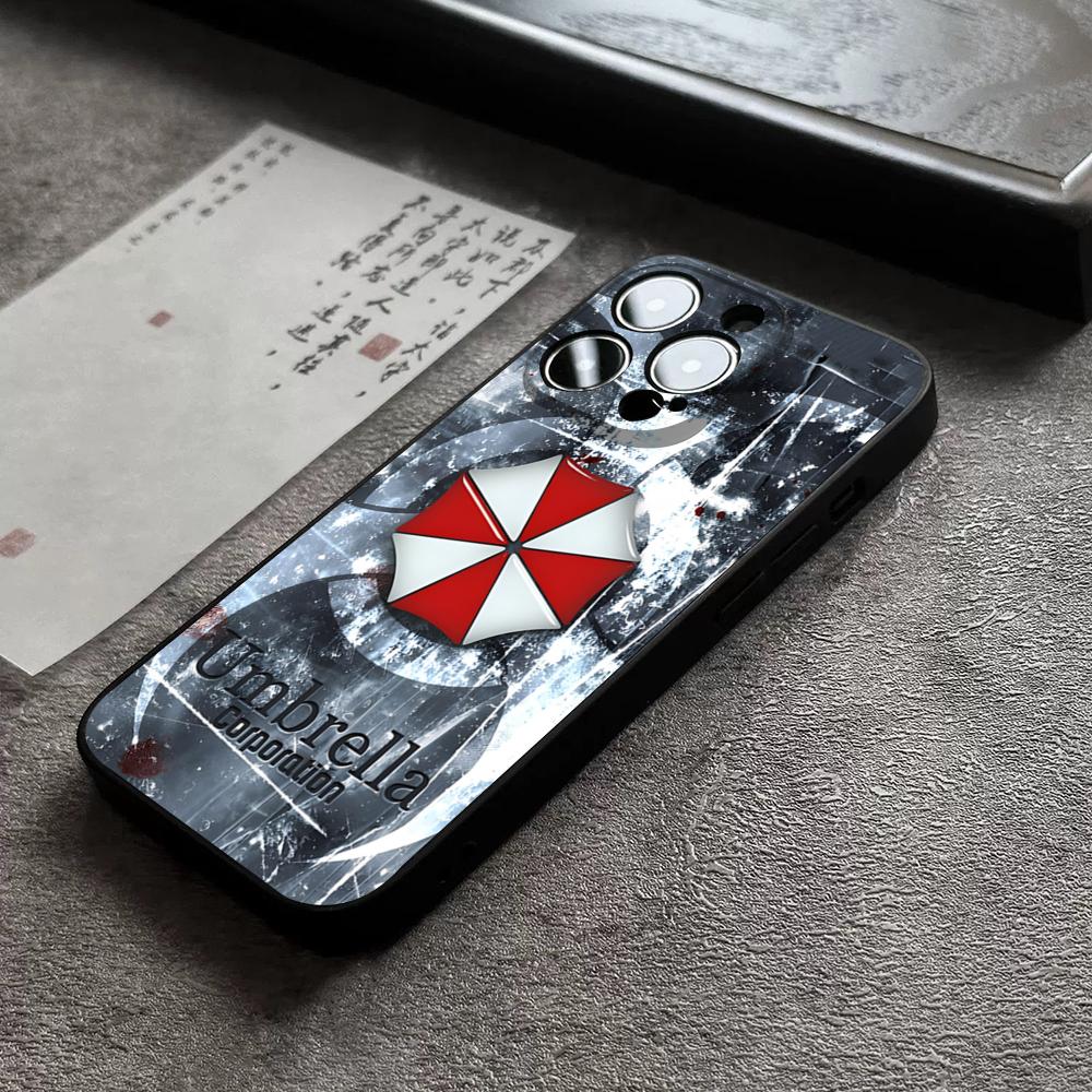 Umbrella Corporation Phone Case For 15 Pro Max Iphone 16 14 Pro Max 12 15 Plus 13 Pro 11 Xr X Xs 8 7 Plus Silicone Back Cover