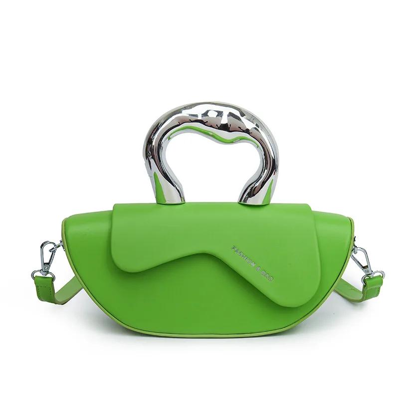 Women's pendulum shoulder bag  versatile texture  single shoulder  elegant portable crossbody bag  chic French style