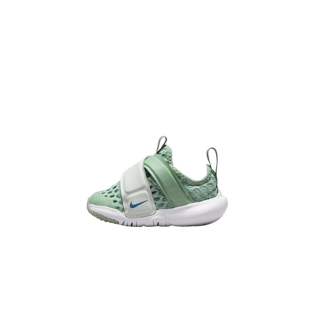 Nike Flex Advance Comfortable Stylish Fit Versatile Low-Top Walking Shoes Baby Sneaker Light-Gray Green DC9367-003