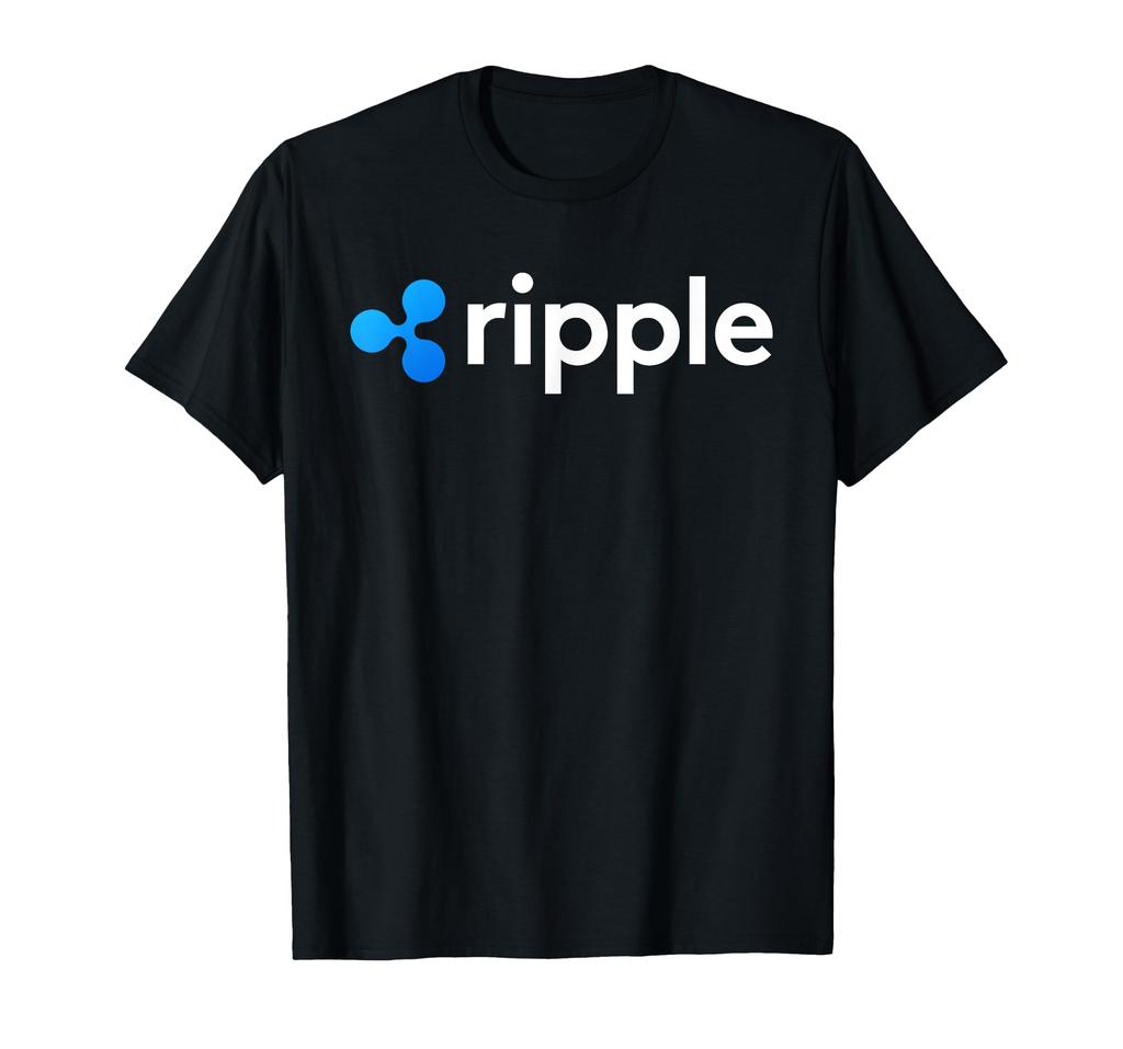 Ripple Logo Crypto XRP Coin Cryptocurrency T-Shirt