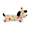 Acrylic Puppy Shape Hair Clips Cartoon Non-Slip Fringe Clips for Daily Home Office Outdoor