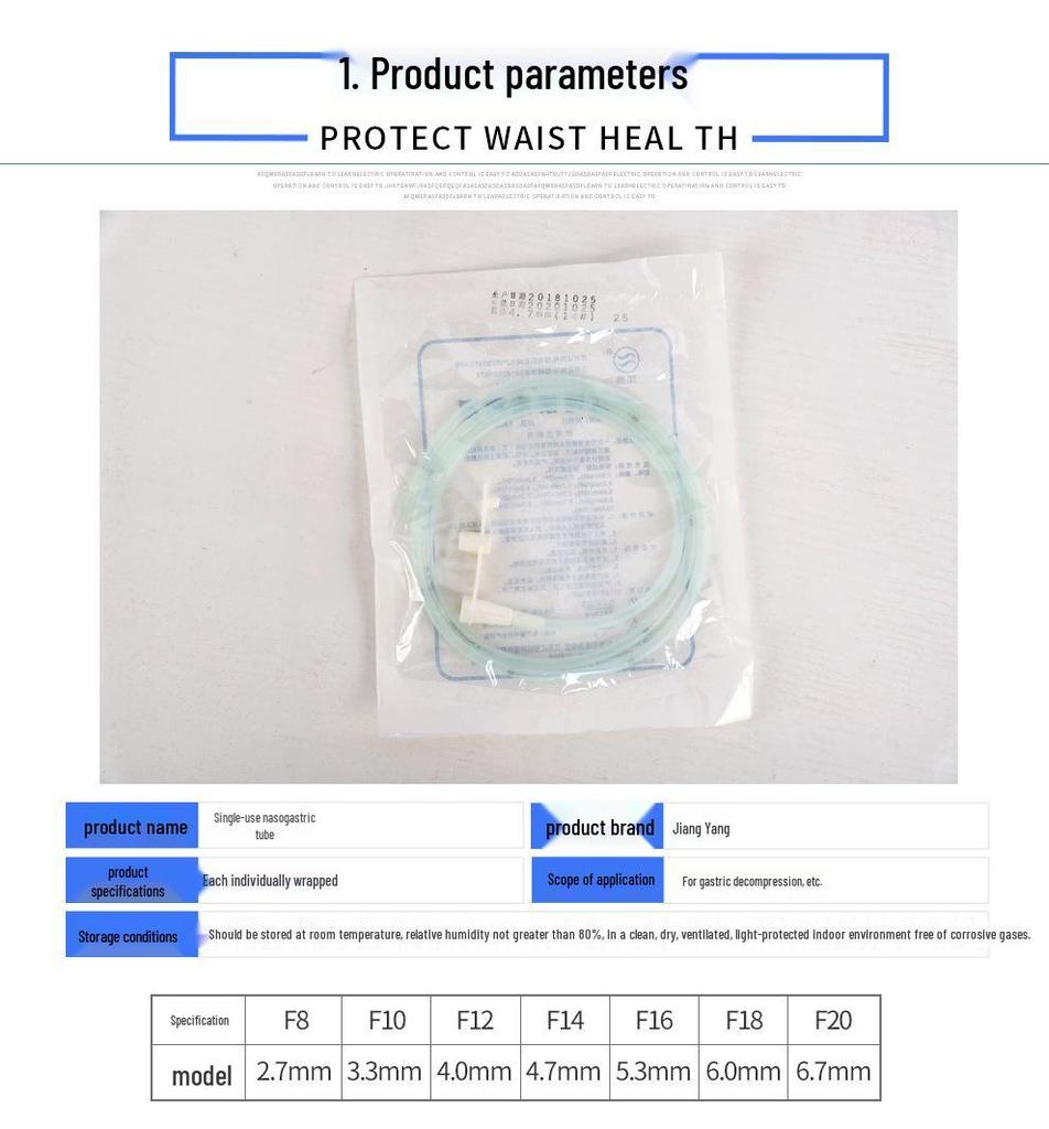 Jiangyang Sterile Nasensonde für Erwachsene und Kinder