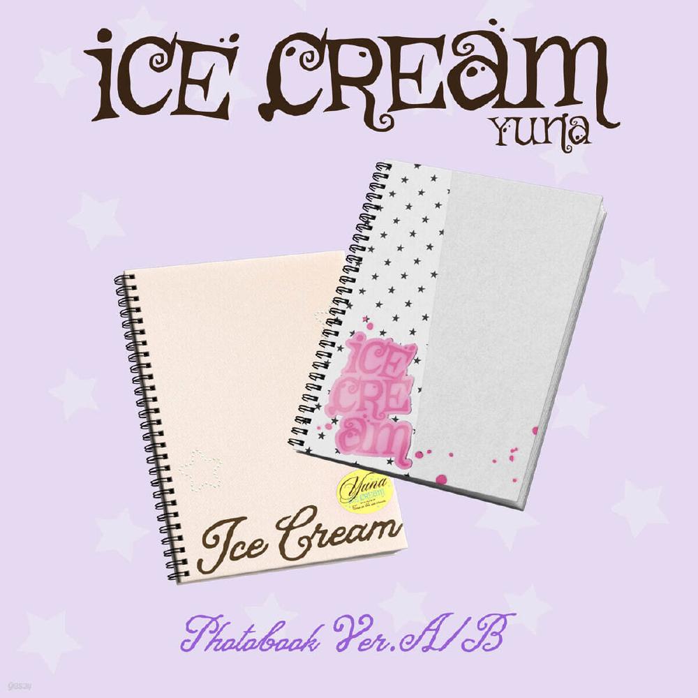 Pre-order ITZY YUNA Solo Album Ice Cream Photo Book ver. & SHOP POB