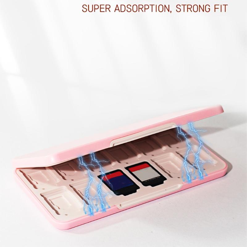 Good-Looking Game Card Box SD Cards Cartridge Storage Box for Switch/lite