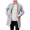Men's Woolen Overcoat: Trending Japanese-Korean Style, 2023 Autumn/Winter Collection