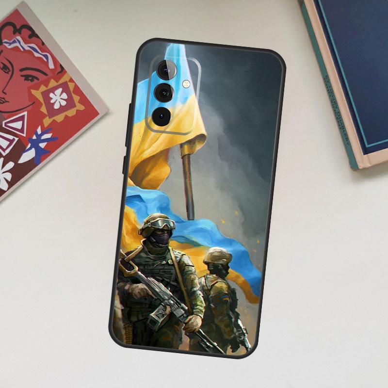 Ukraine Flag Case For Samsung Galaxy A56 A36 A16 A06 A54 A34 A14 A13 A53 A12 A22 A32 A52 A35 A17 A15 A55