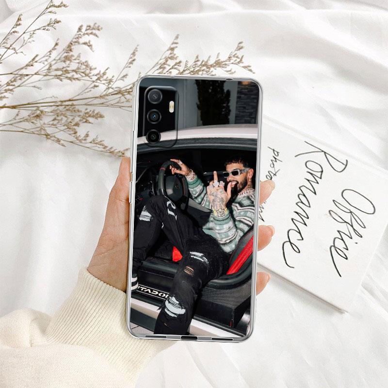 IK6 Anuel AA Transparent Phone Case for Motorola Moto Edge 20 30 40 50 S30 Fusion Ultra Pro Neo Lite + G200 G23