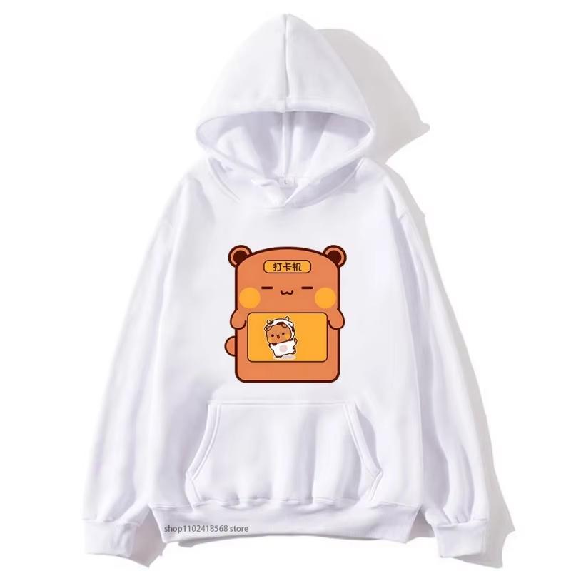 Bubu and Dudu Anime Hoodie Men Women Sweatshirt Print Unisex Streetwear Hip Hop Style Autumn Winter Fashion Tops Clothes Male