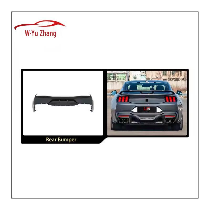 Compatible Front & Rear Bumper, Hood, and Fender for Ford Mustang GT500 Upgrade (2015-2023 Models)