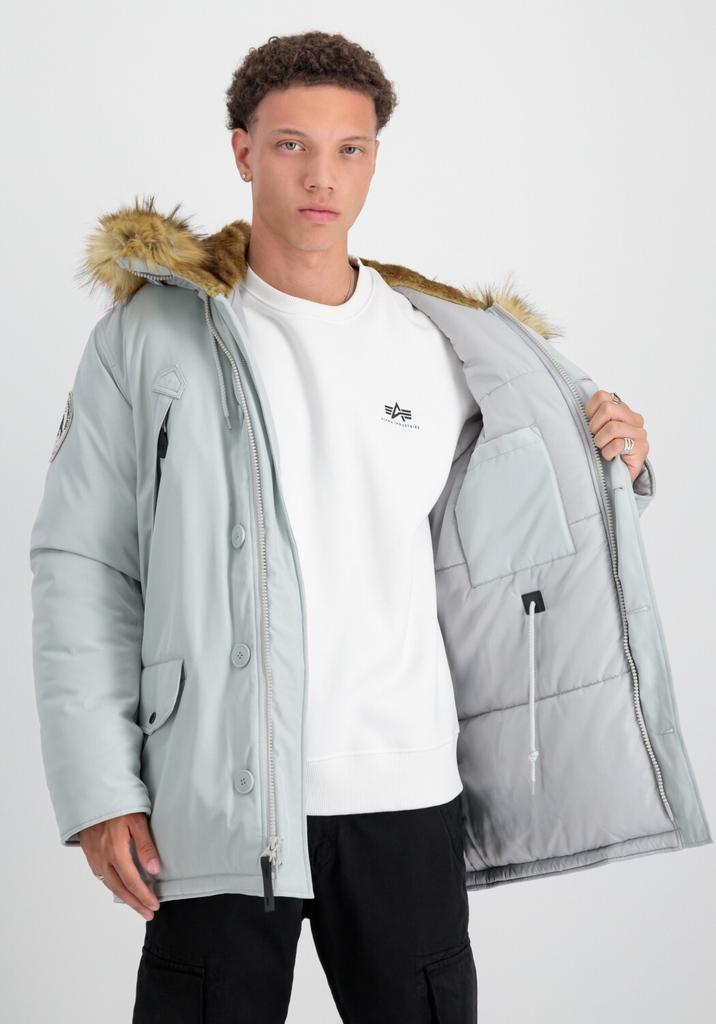 Зимняя куртка Alpha Industries Polar Jacket (123144) пастельно-серый