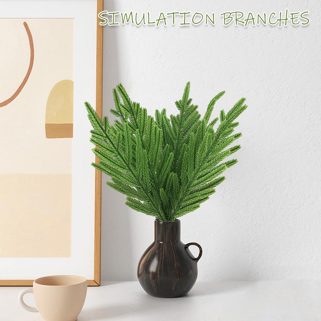 Simulation Branches PE Branches Christmas Tree Branches Christmas Decorations Upside Down Tree Potted Ornaments