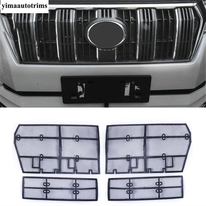 Car Front Grille ert ect Screening Mesh Net Protective Kit Accessories Fit For Toyota Land Cruiser Prado FJ150 2018 -