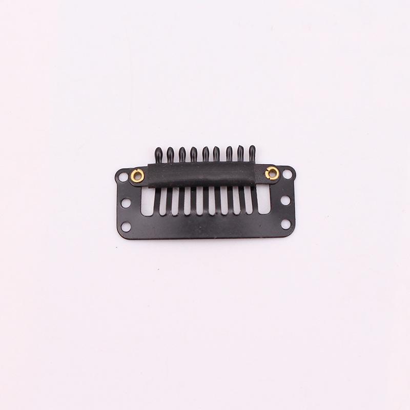 3.2cm 9-Tooth Hair Extension Clips - Elastic Wig BB Clips and Accessories
