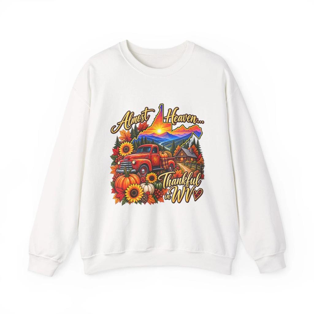 "Almost Heaven... Thankful WV" Mountain Sunflower Design