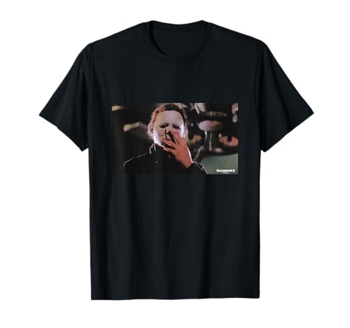 Halloween II Michael Myers Mask Movie Still T-Shirt