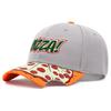 Fashion Casual Hip Hop Hats PIZZA Embroidery Breathable Baseball Cap Adjustable Snapback Hats Unisex