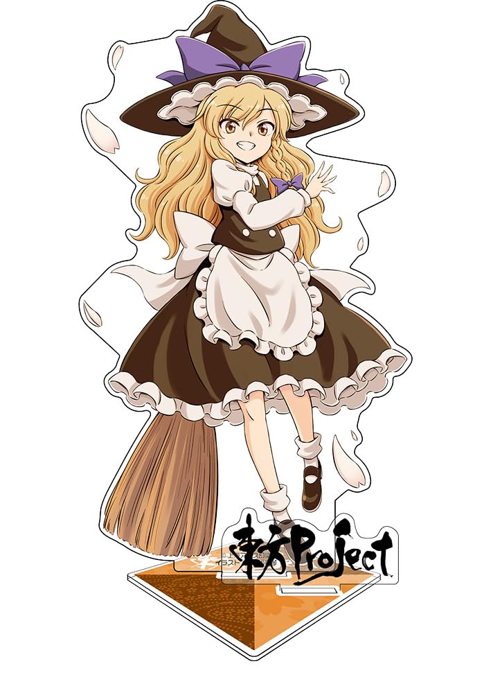 Touhou Project Marisa Kirisame Acrylic Figure illustrator: Makoto Hirasaka