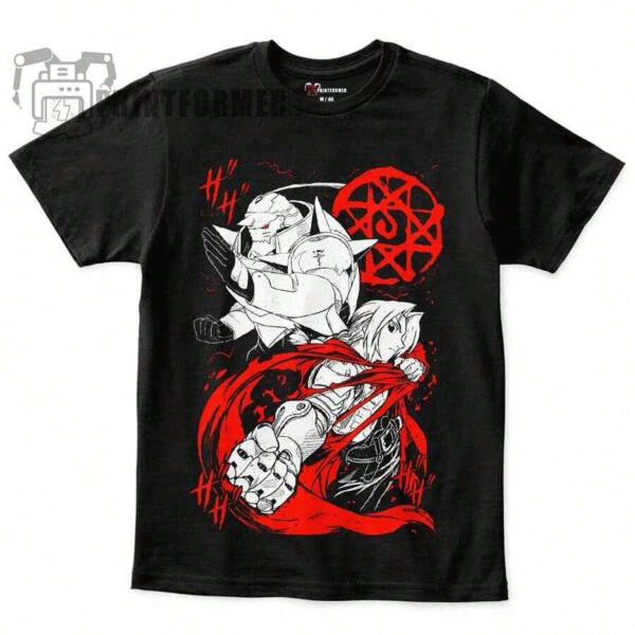Full Metal Alchemist 3 Unisex T-Shirt.JpgFullmetal Alchemist FMA Lust T-Shirt Anime T-Shirt Roy Girl S разноцветный