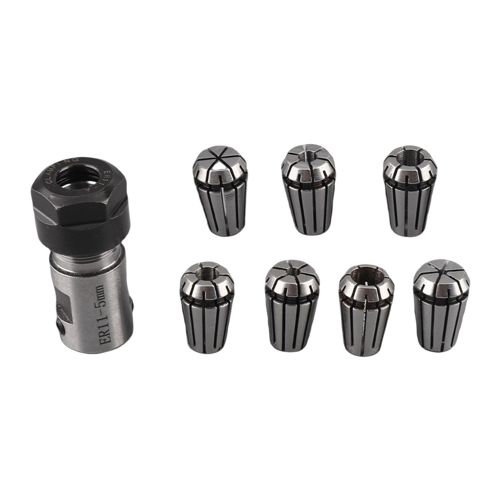 

Motor Shaft Holder Extension Rod ER11 5mm Motor Shaft Holder Extension Rod ER11 1‑7mm Spring Collets Set Spring Collet