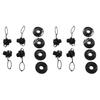 BAAU 8 Piece Boston Valve Replacement Universal Air Valve for Inflatable Raft Kayak Pool Boat Replacement
