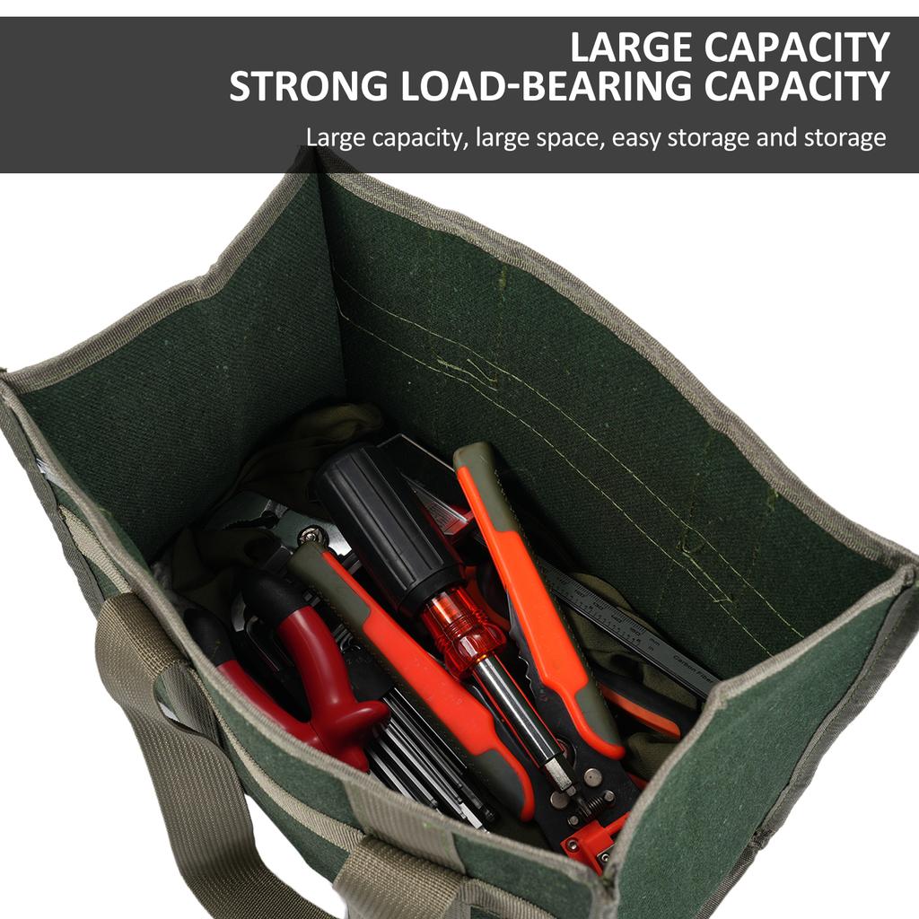 Large Thickened Wear resistant Maintenance Tool Storage Bag Multifunctional Portable Tool Bag Large Capacity Canvas Bag