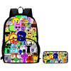 Rhythm Box Sprunki Spel Anime Rugzak Student Schooltas Computer Tas