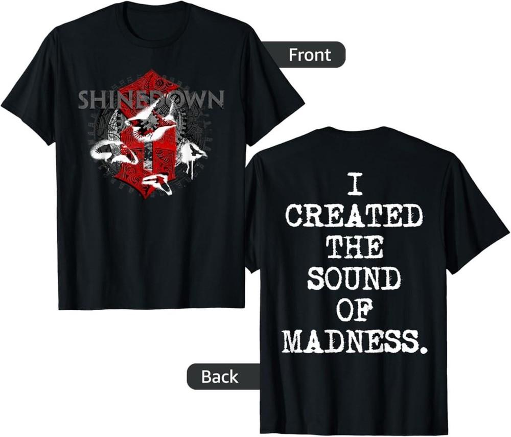 NEW Shinedown Madness Clockwork Black All Size T-Shirt Unisex T-Shirt XXXL