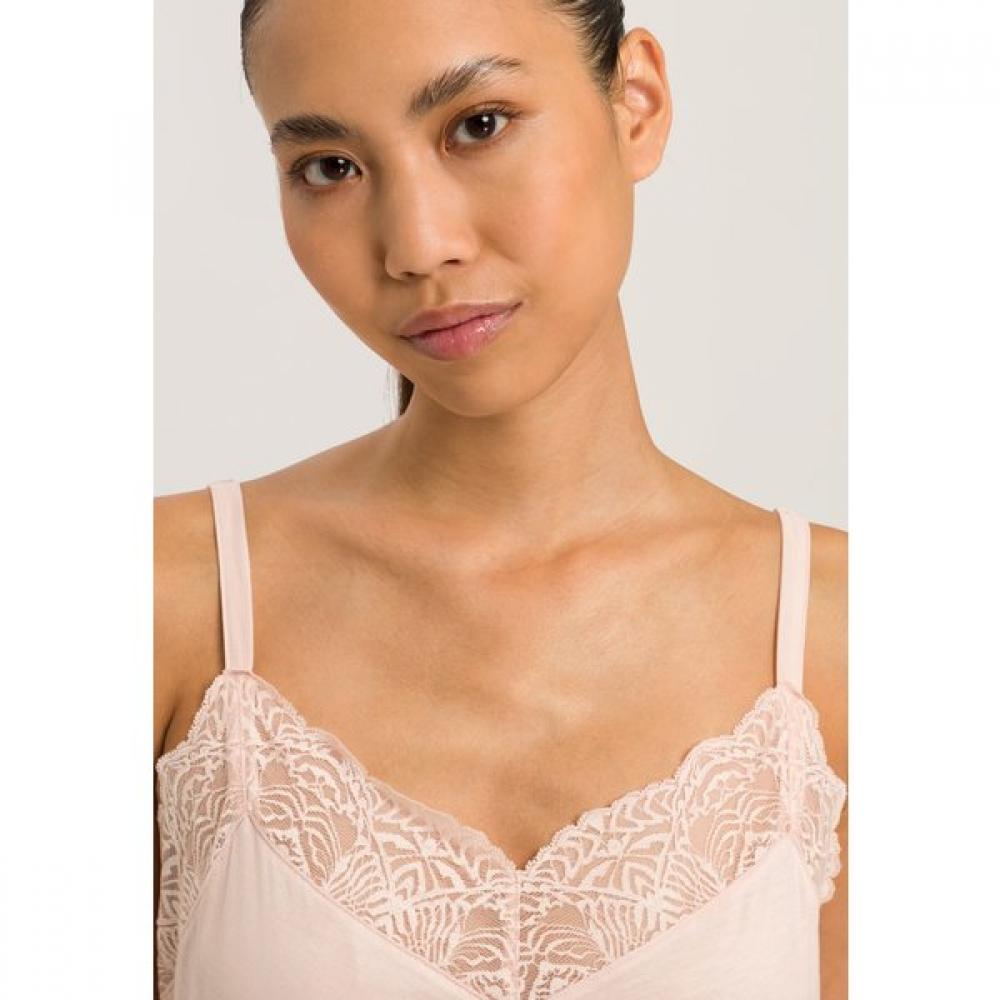 Hanro Nw Spaghetti Dress 90 Cm  Peach Whip 74936 