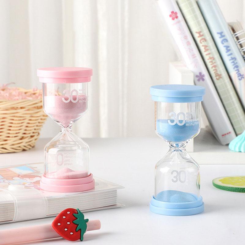 3/5/10/15/30 Minutes Hourglass Sandglass Colorful Sand Timer Flip Sandglass for Home Kid Gift Sand Timer Decoration Sand Clock