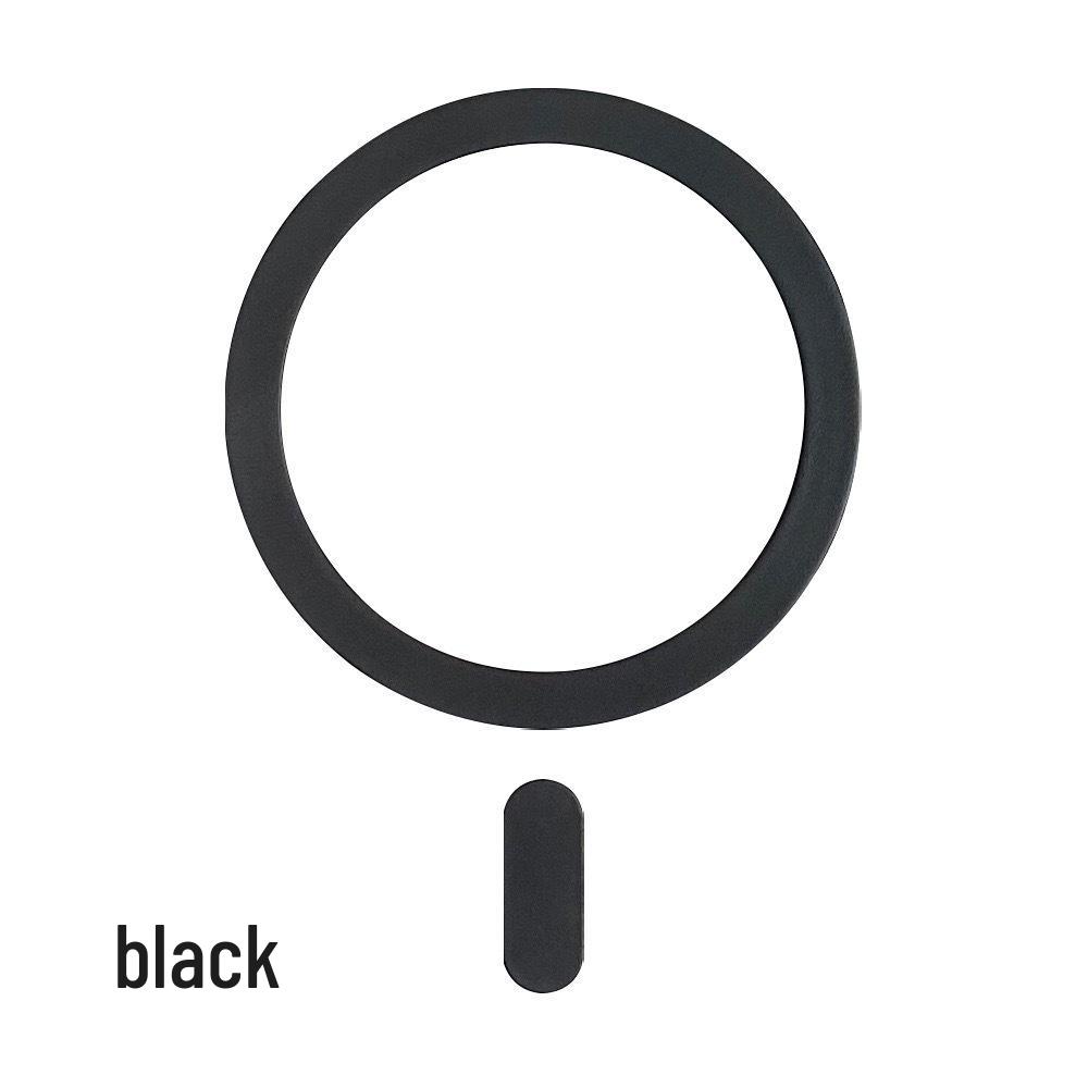 Magnetic Car Phone Holder Ring with Adhesive for Wireless Charging and Iron Sheet Phone Cases