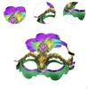 Feather Masquerade Mask Halloween Costume for Party Prom Mardi Gras Events
