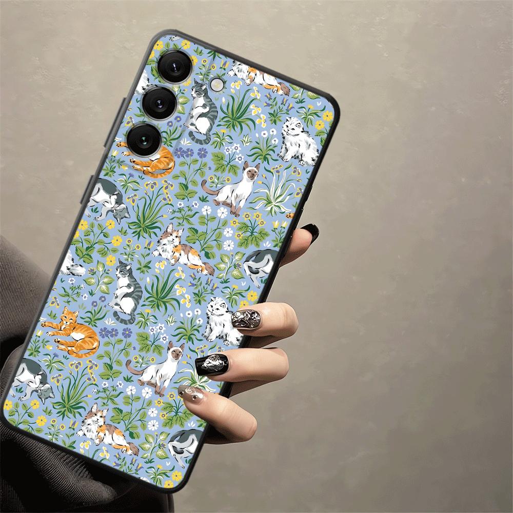 Phone Cover Case for Samsung Galaxy A52 A36 A06 A50 A55 A41 A73 A51 A23 A13 A53 A17 A25 A16 A05 A70 A37 A12 A57 A15 Cartoon