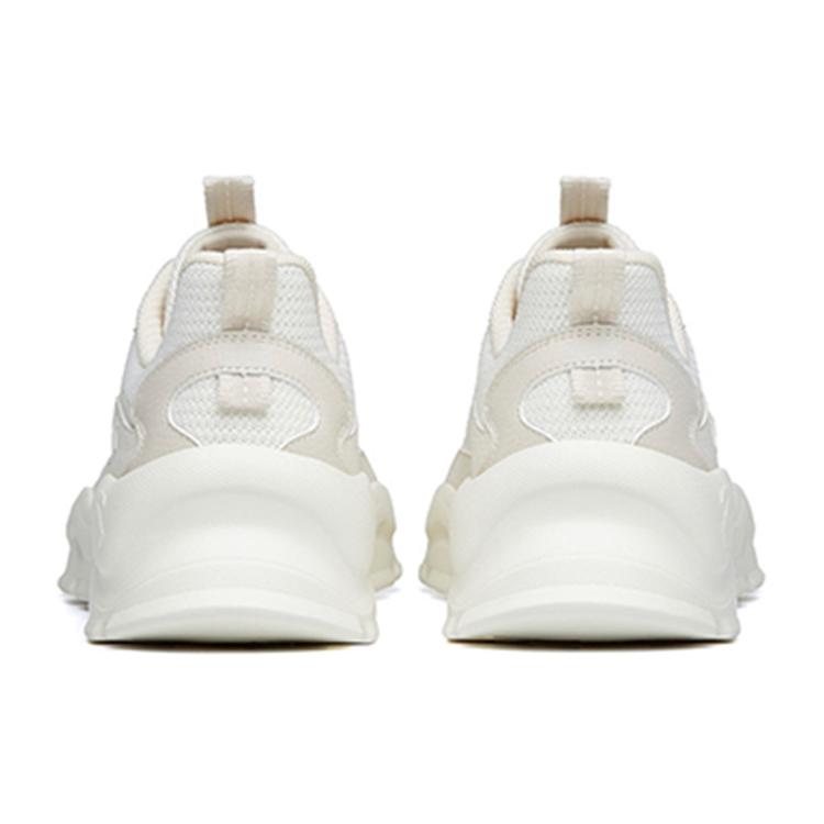 New Anta Life Collection Lightweight And Breathable Low Top Sports Casual Shoes Men's White Gray 912238832-1